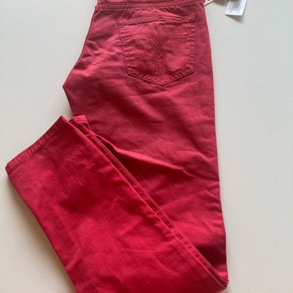 NWT Fiorucci Pink Skinny Jeans 25/39 26" Inseam🇮🇹🇮🇹 (D4) - Picture 1 of 13